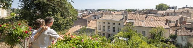 Vue panoramique Parc Baron - Fontenay-le-Comte - Fontenay-Vendée - 85