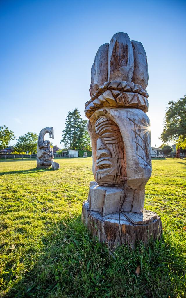 Foussais-Payré - Sculptures à la Tronçonneuse