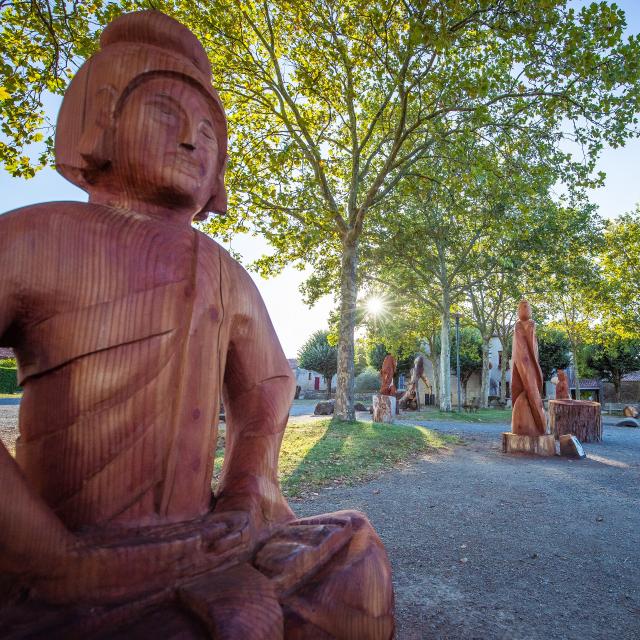 Foussais-Payré - Sculptures à la Tronçonneuse