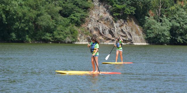 Paddle sur le lac de Mervent