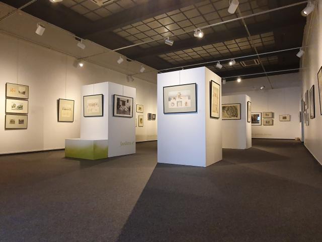 Musée de Fontenay-le-Comte - salle d'exposition