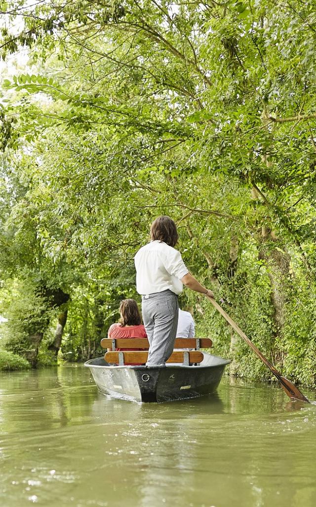 Balade en barque Marais poitevin