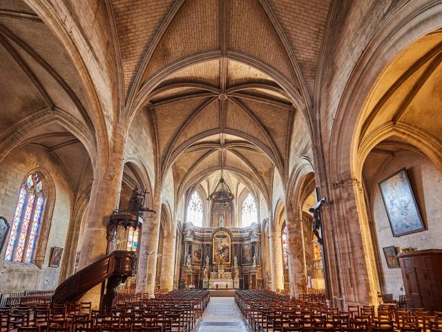 Vue intérieure Fontenay-le-Comte - Notre-Dame