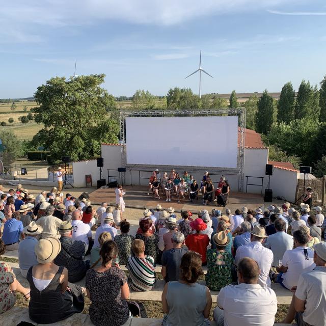 Grand théâtre de Verdure Prieuré La Chaume