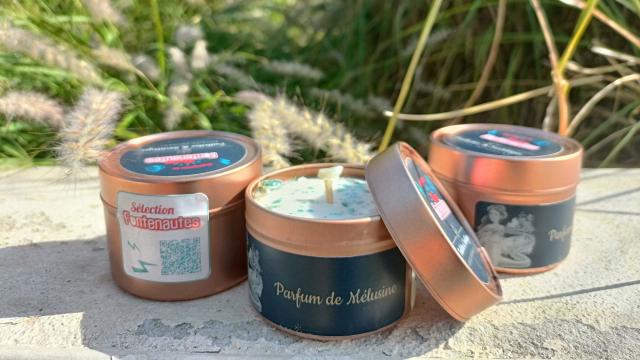 Bougie Parfum Mélusine Paillettes Et Sortilèges