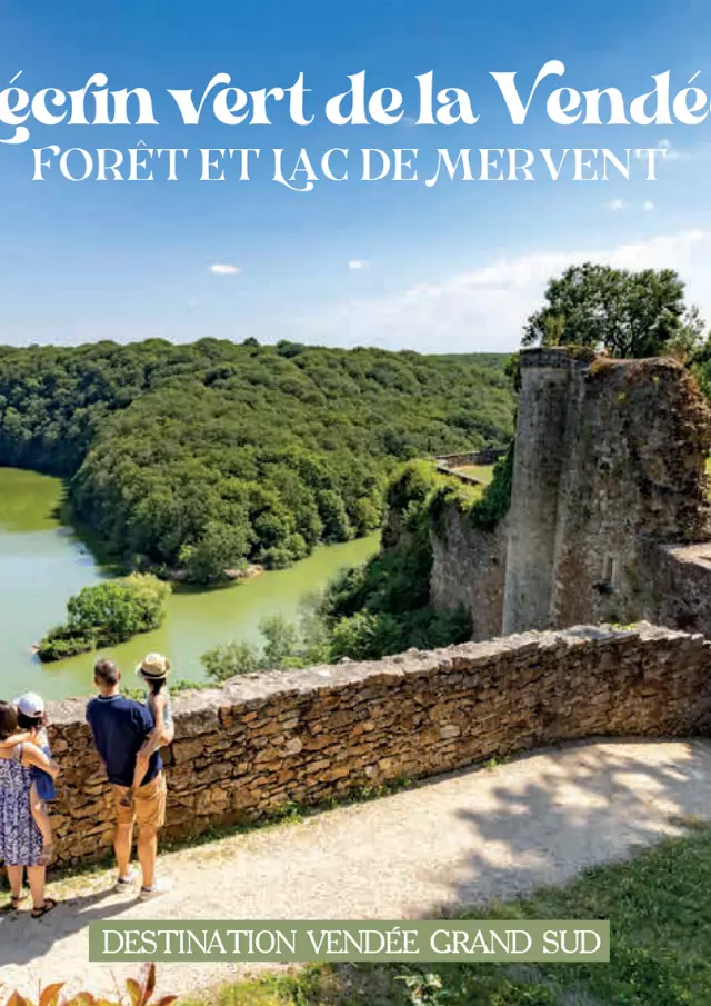 Couverture carte 2024 Forêt et lac de Mervent