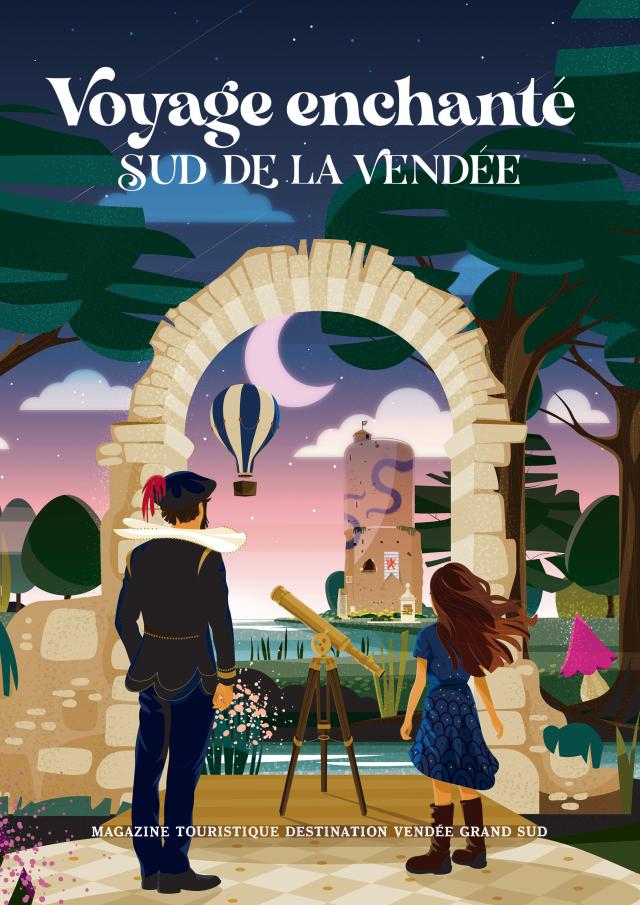 Magazine touristique Vendée Grand Sud 2024 - Voyage enchanté